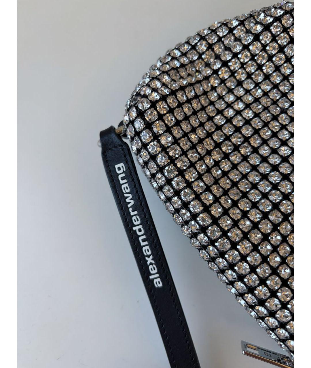 ALEXANDER WANG Серебряная сумка с короткими ручками, фото 4