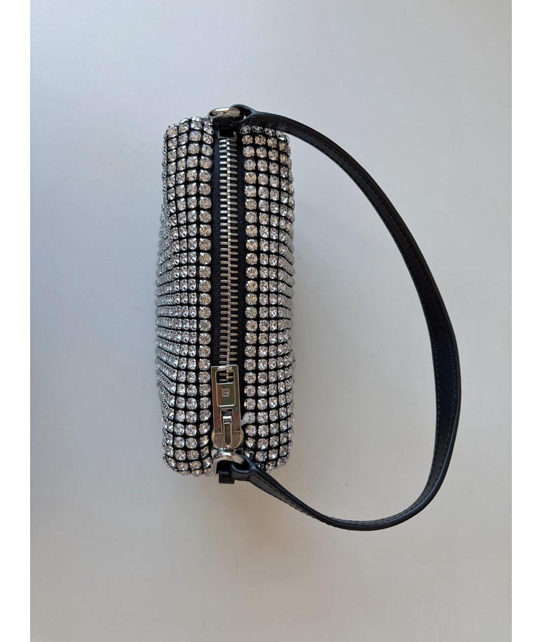 ALEXANDER WANG Серебряная сумка с короткими ручками, фото 3