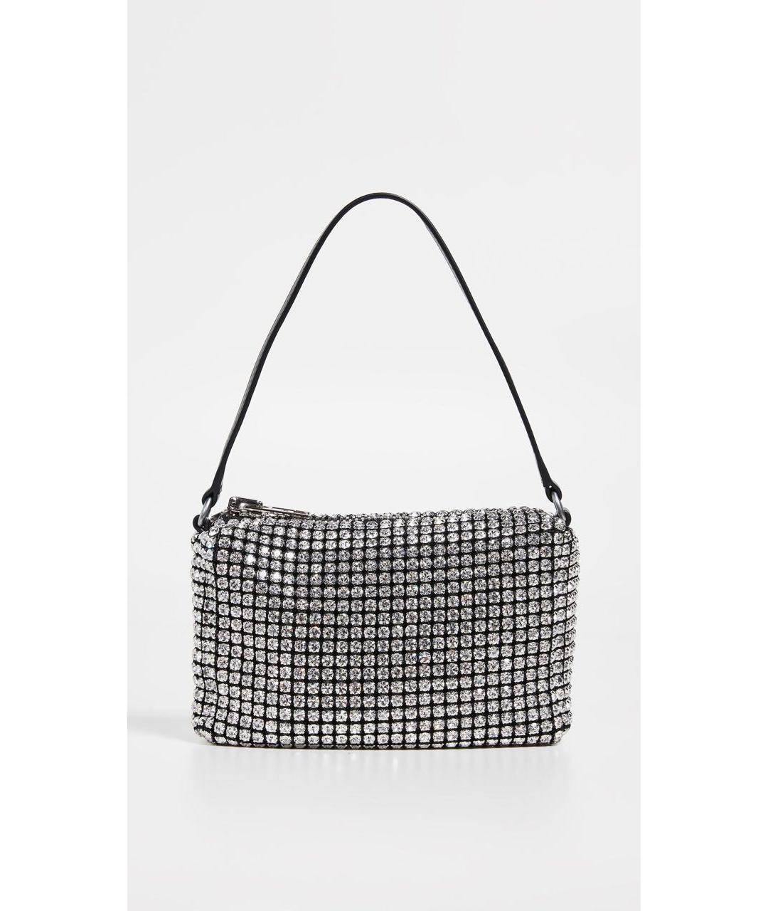 ALEXANDER WANG Серебряная сумка с короткими ручками, фото 9