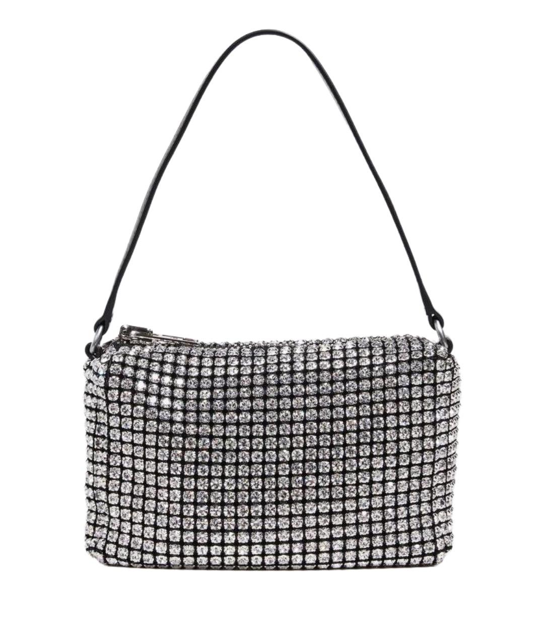 ALEXANDER WANG Серебряная сумка с короткими ручками, фото 1