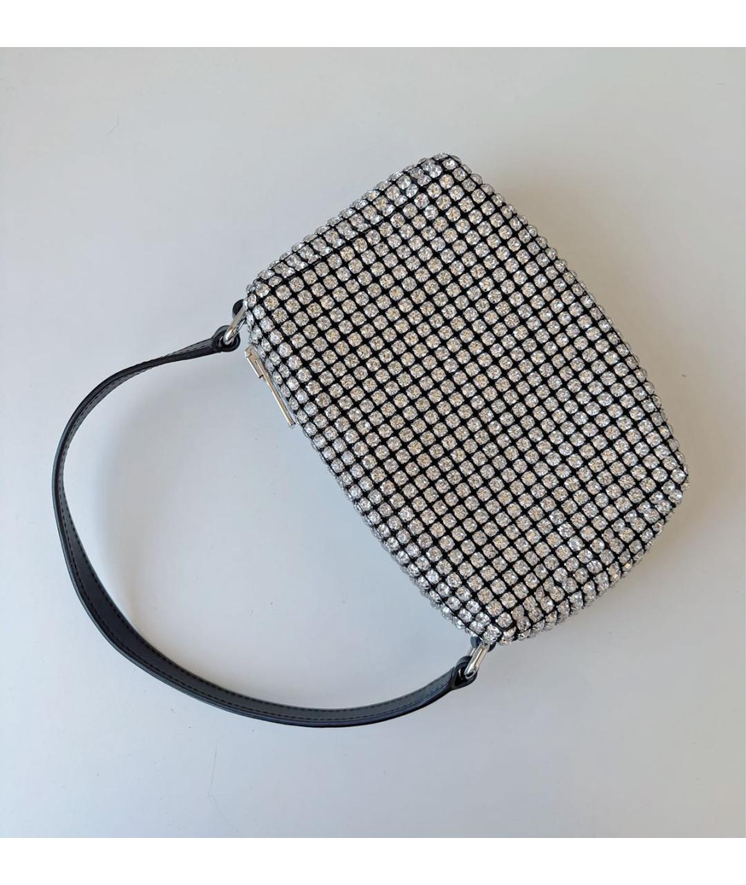 ALEXANDER WANG Серебряная сумка с короткими ручками, фото 2