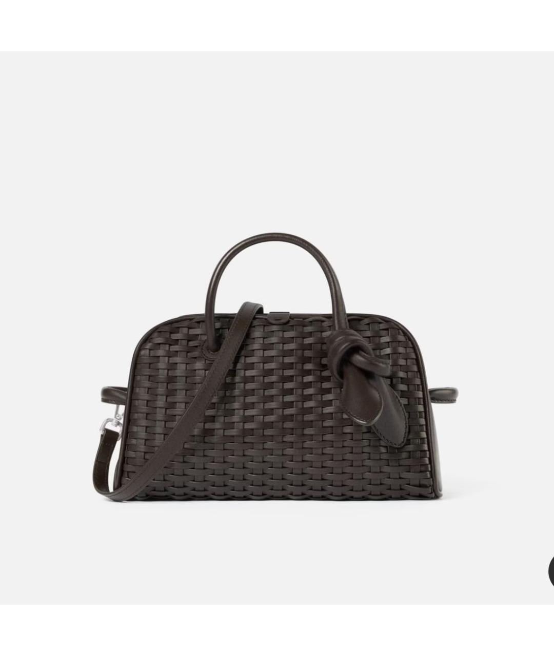 JACQUEMUS Коричневая сумка тоут, фото 5