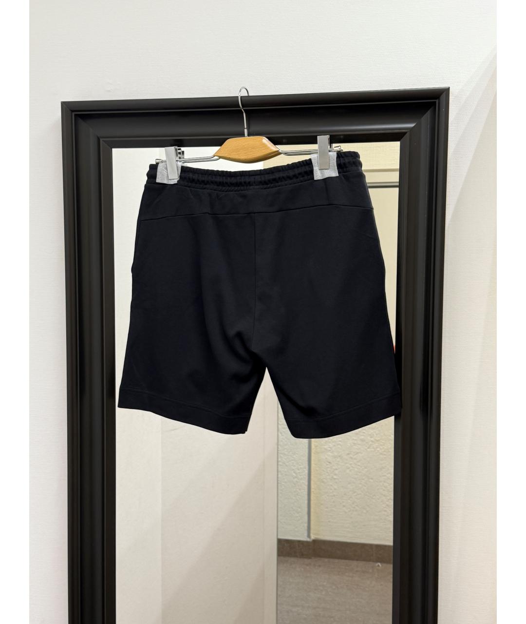 HUGO BOSS Черные хлопковые шорты, фото 2