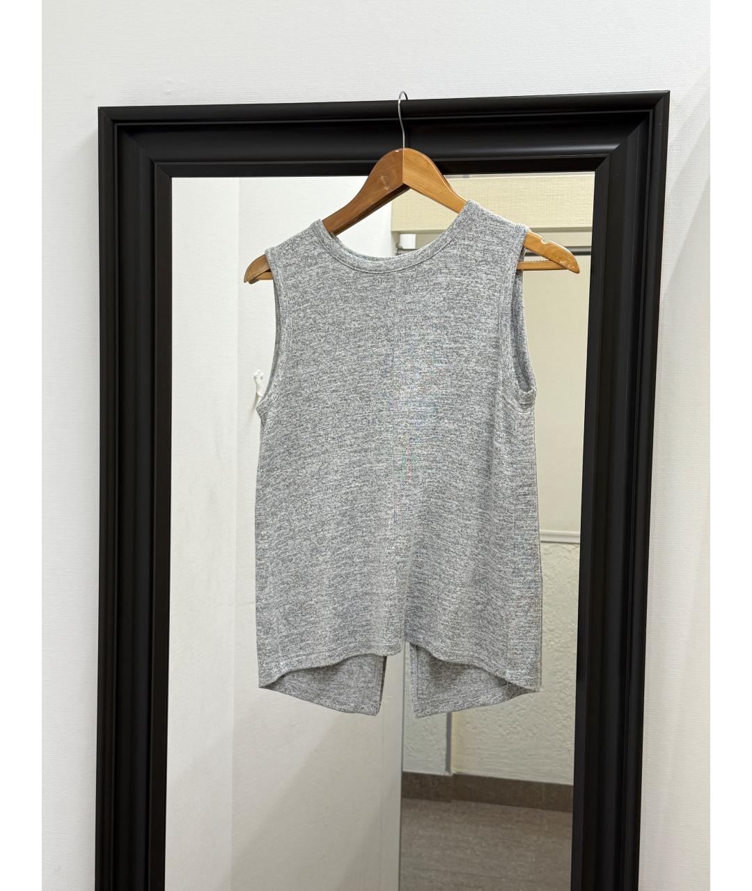 RAG & BONE Серая майка, фото 8