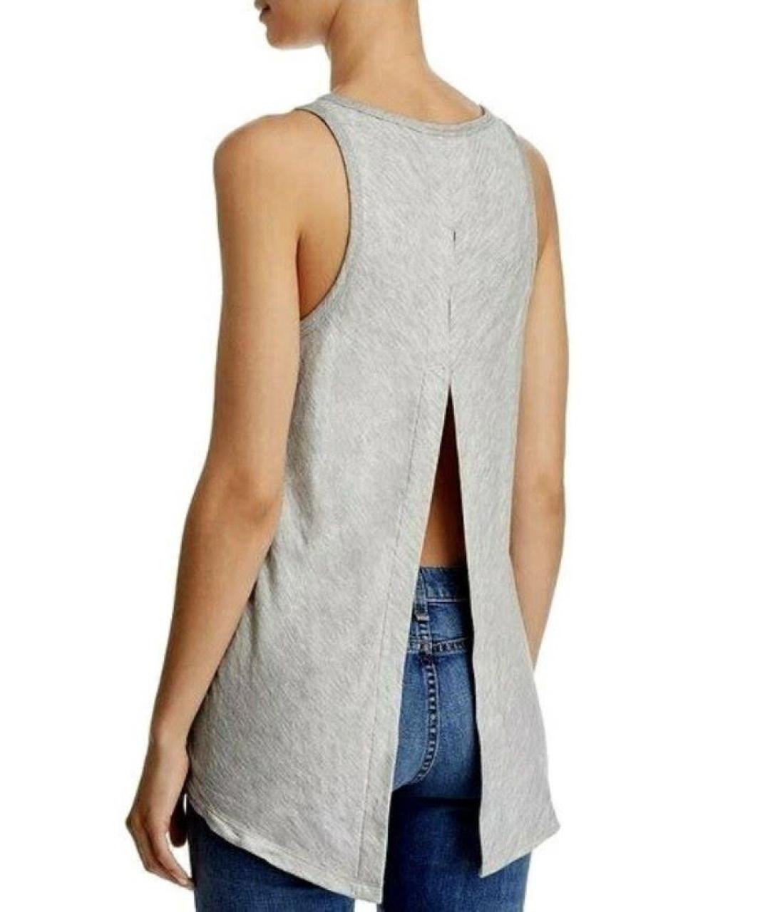 RAG & BONE Серая майка, фото 6