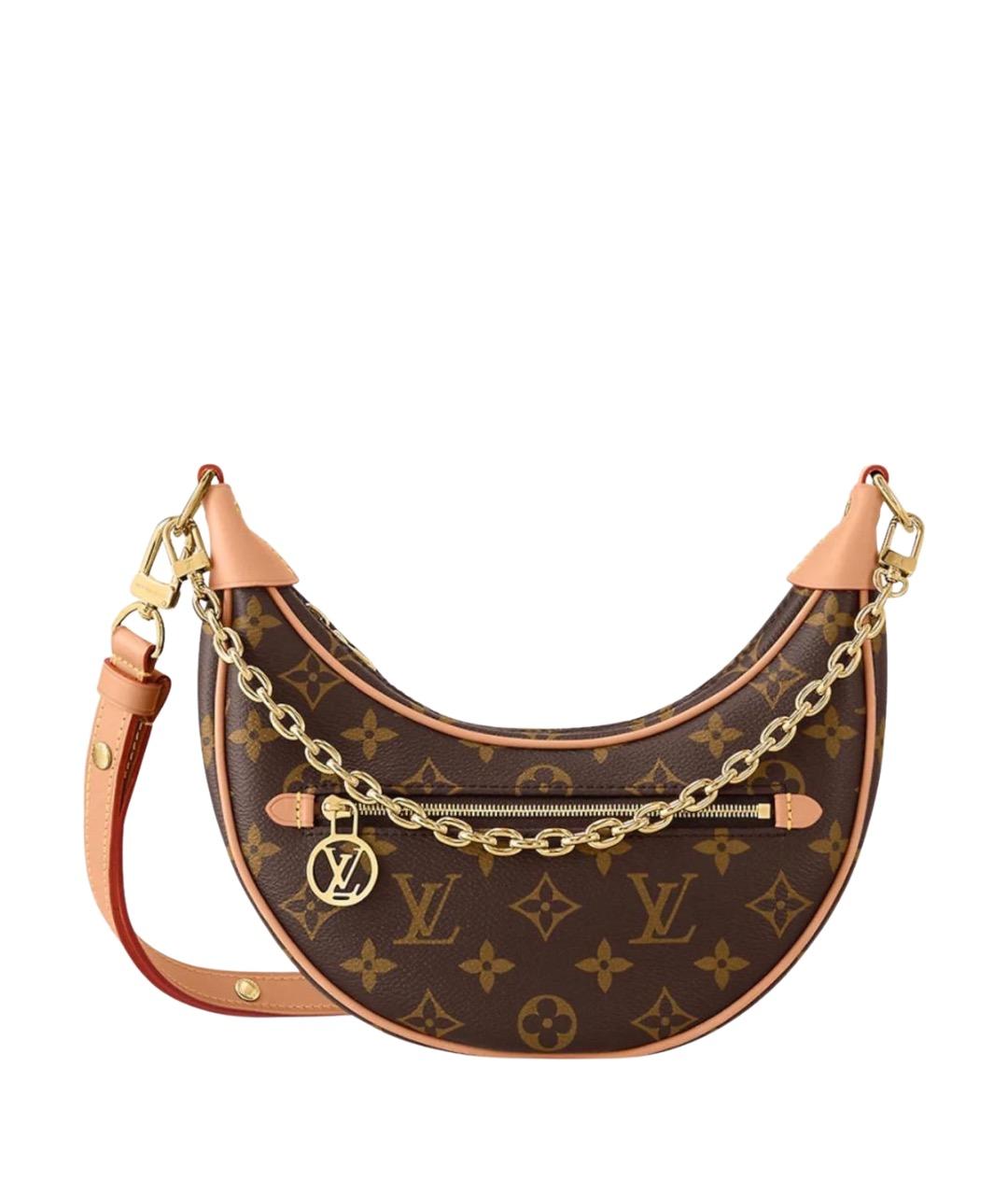 LOUIS VUITTON Коричневая сумка через плечо, фото 1