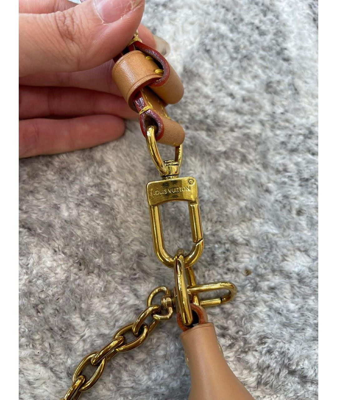 LOUIS VUITTON Коричневая сумка через плечо, фото 8