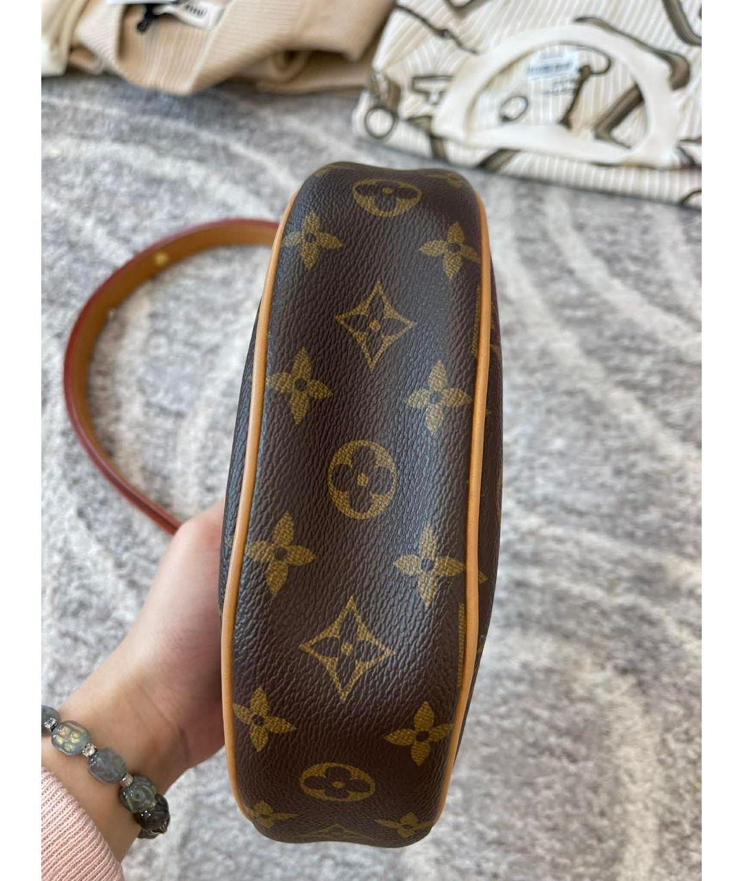 LOUIS VUITTON Коричневая сумка через плечо, фото 6