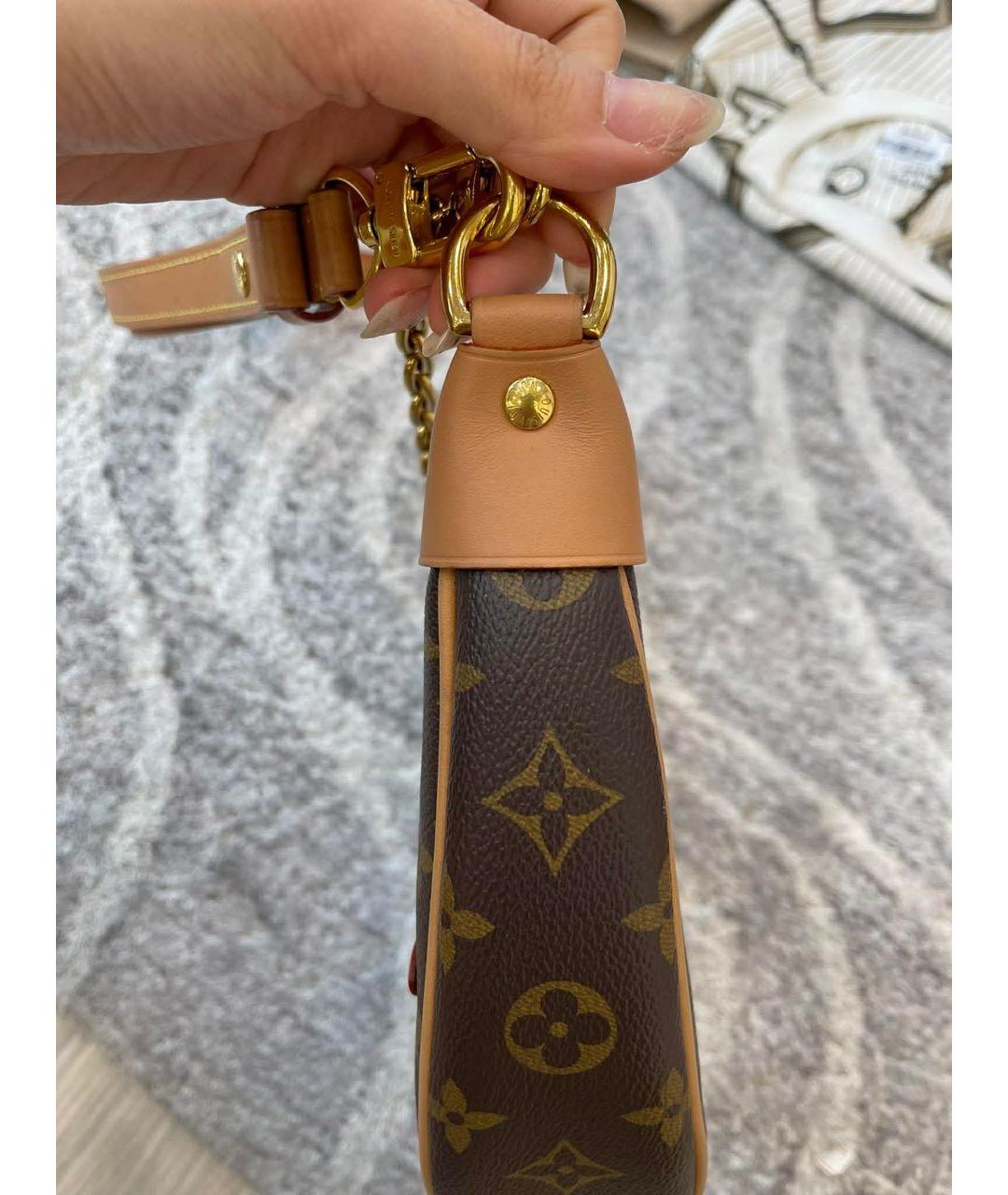 LOUIS VUITTON Коричневая сумка через плечо, фото 5