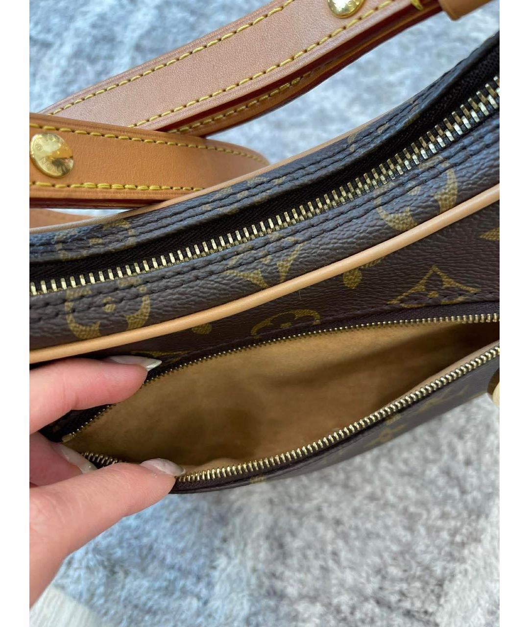 LOUIS VUITTON Коричневая сумка через плечо, фото 7