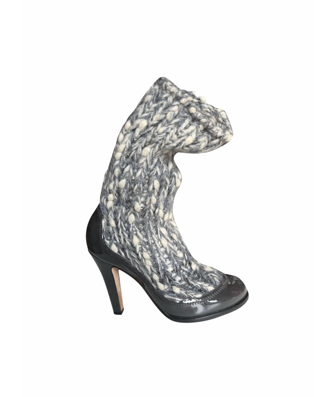 CHANEL Серые ботильоны, фото 1
