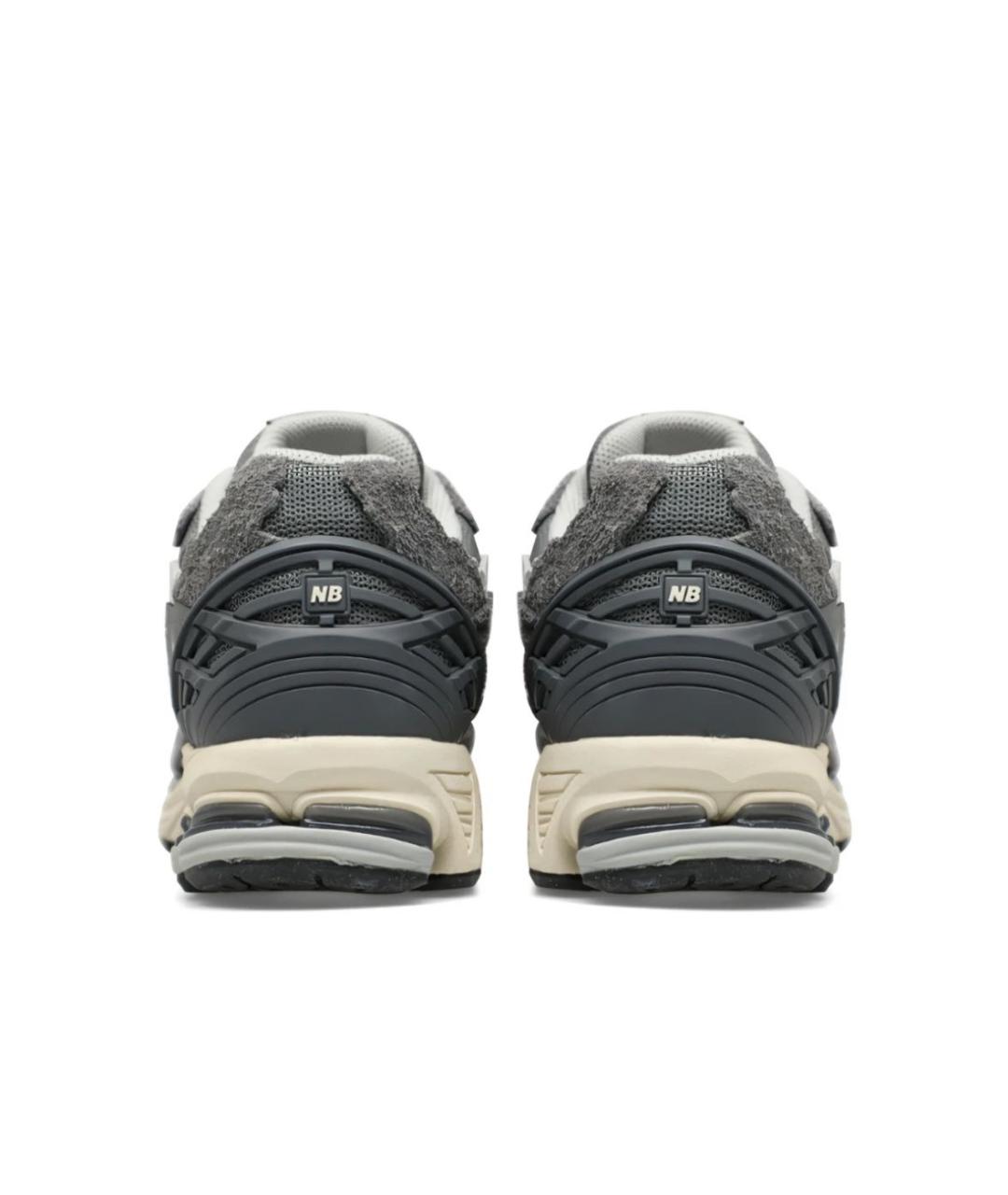 NEW BALANCE Антрацитовые замшевые кроссовки, фото 4
