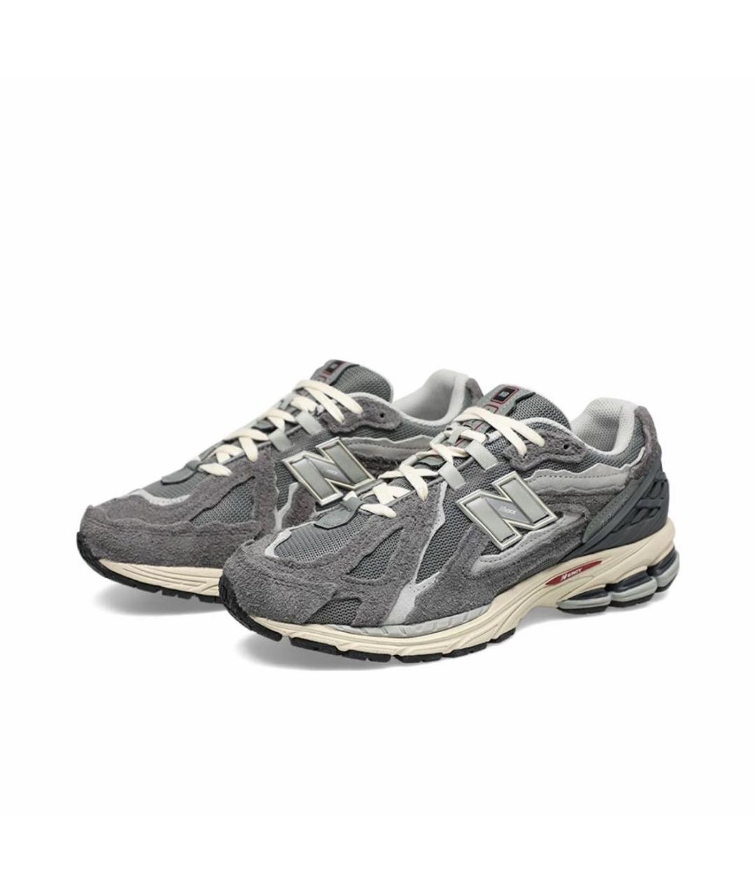 NEW BALANCE Антрацитовые замшевые кроссовки, фото 2