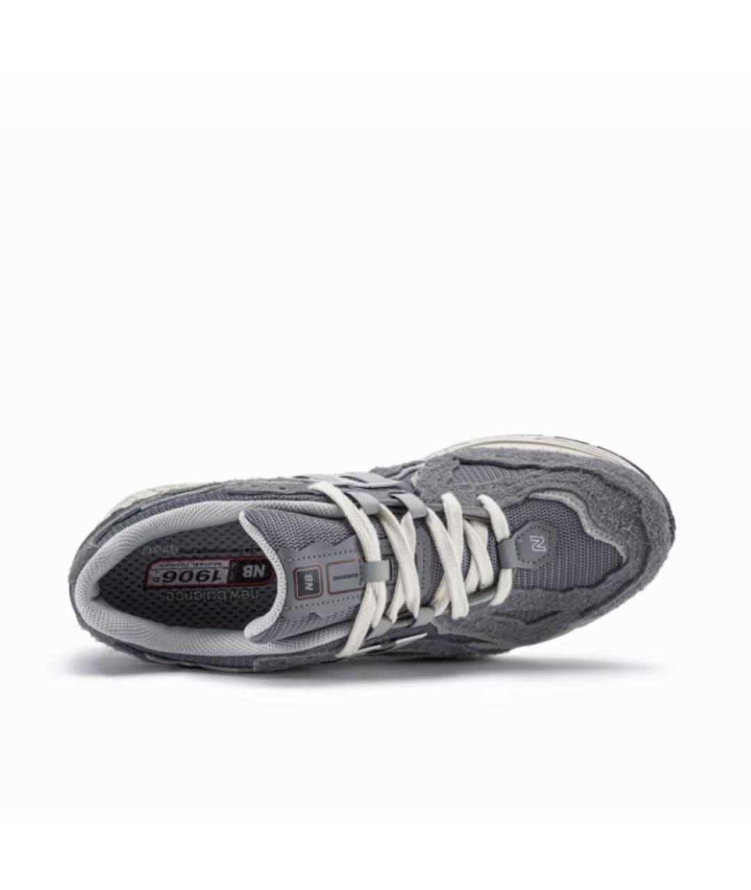 NEW BALANCE Антрацитовые замшевые кроссовки, фото 3