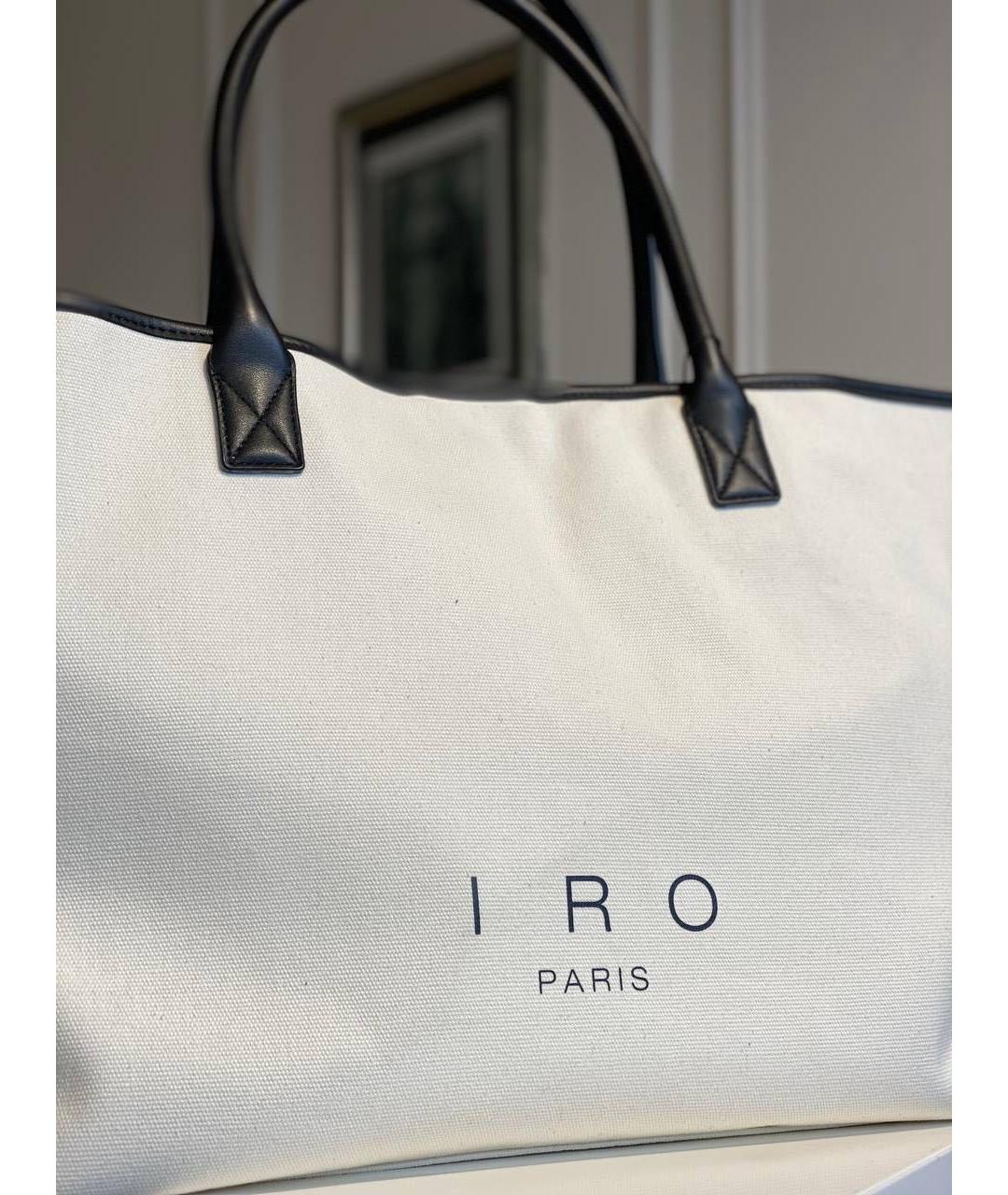 IRO Белая сумка тоут, фото 3