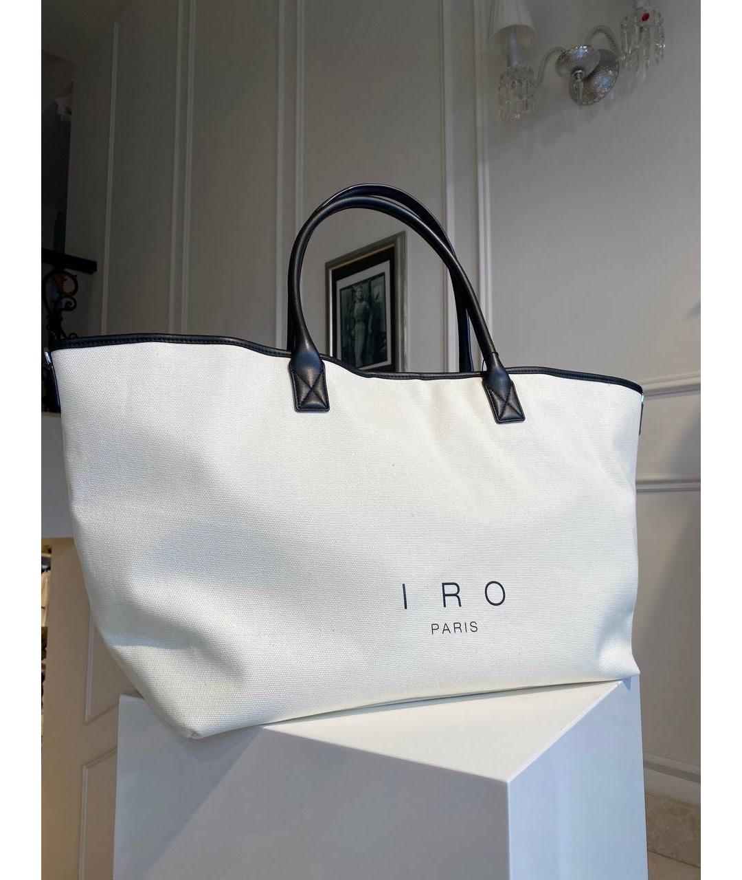 IRO Белая сумка тоут, фото 2