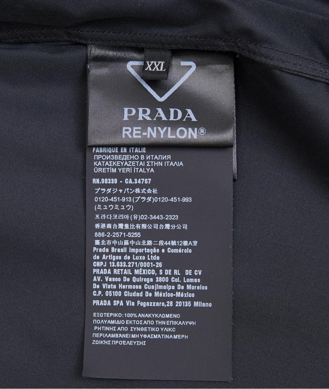 PRADA Черная кэжуал рубашка, фото 5