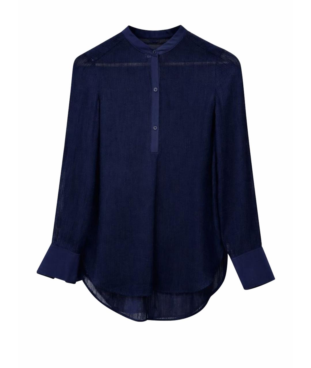 VINCE Синяя блузы, фото 1