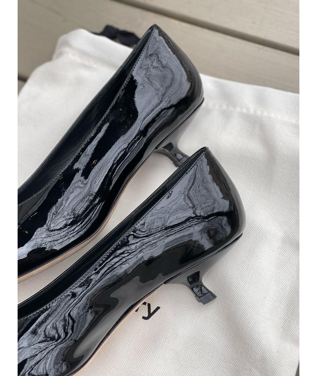 THEORY Черные кожаные туфли, фото 5