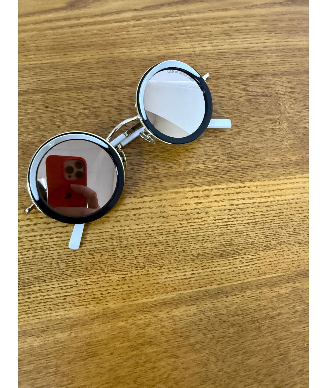 CUTLER AND GROSS Металлические солнцезащитные очки, фото 4