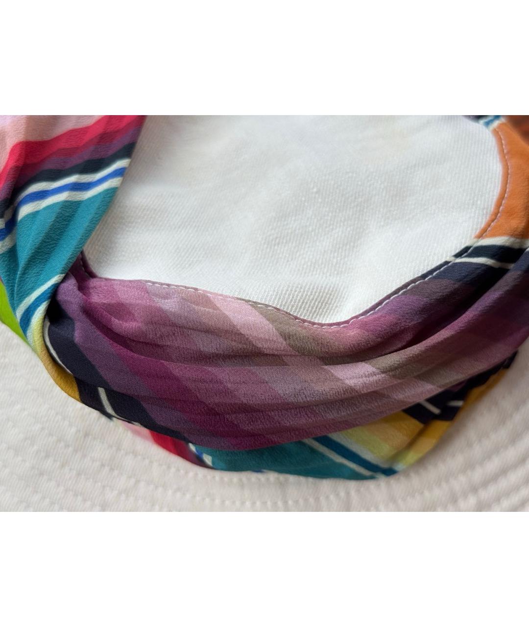 HERMES Белая льняная панама, фото 7