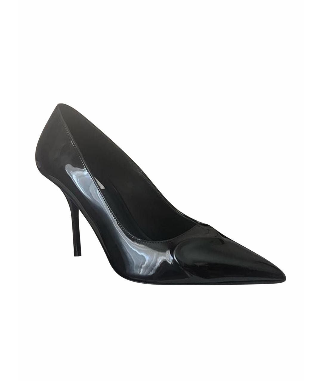 ALAIA Черные туфли из лакированной кожи, фото 1