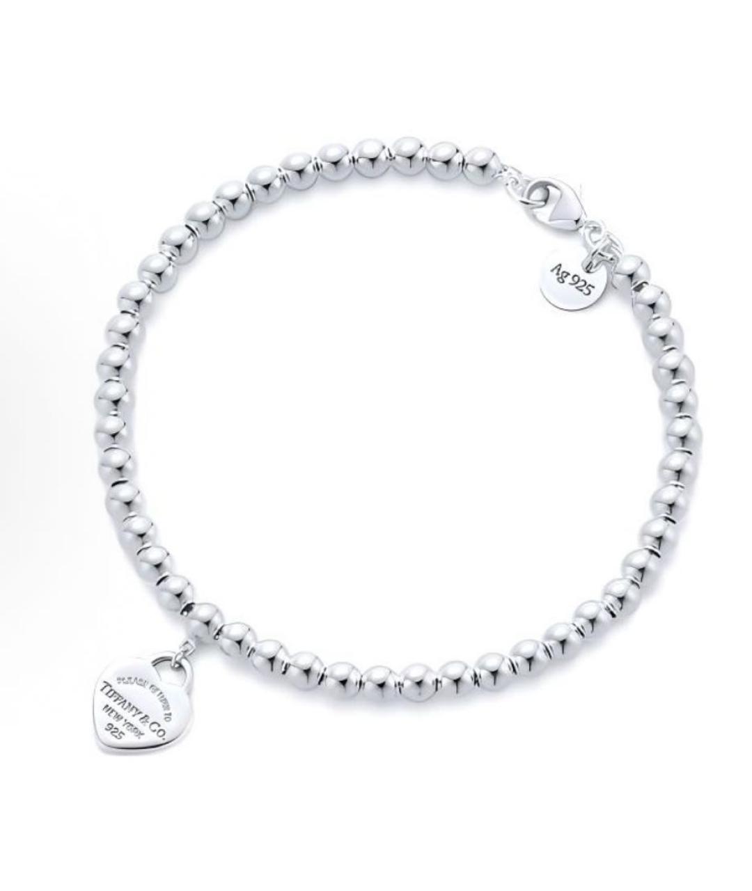 TIFFANY&CO Серебрянный серебряный браслет, фото 3