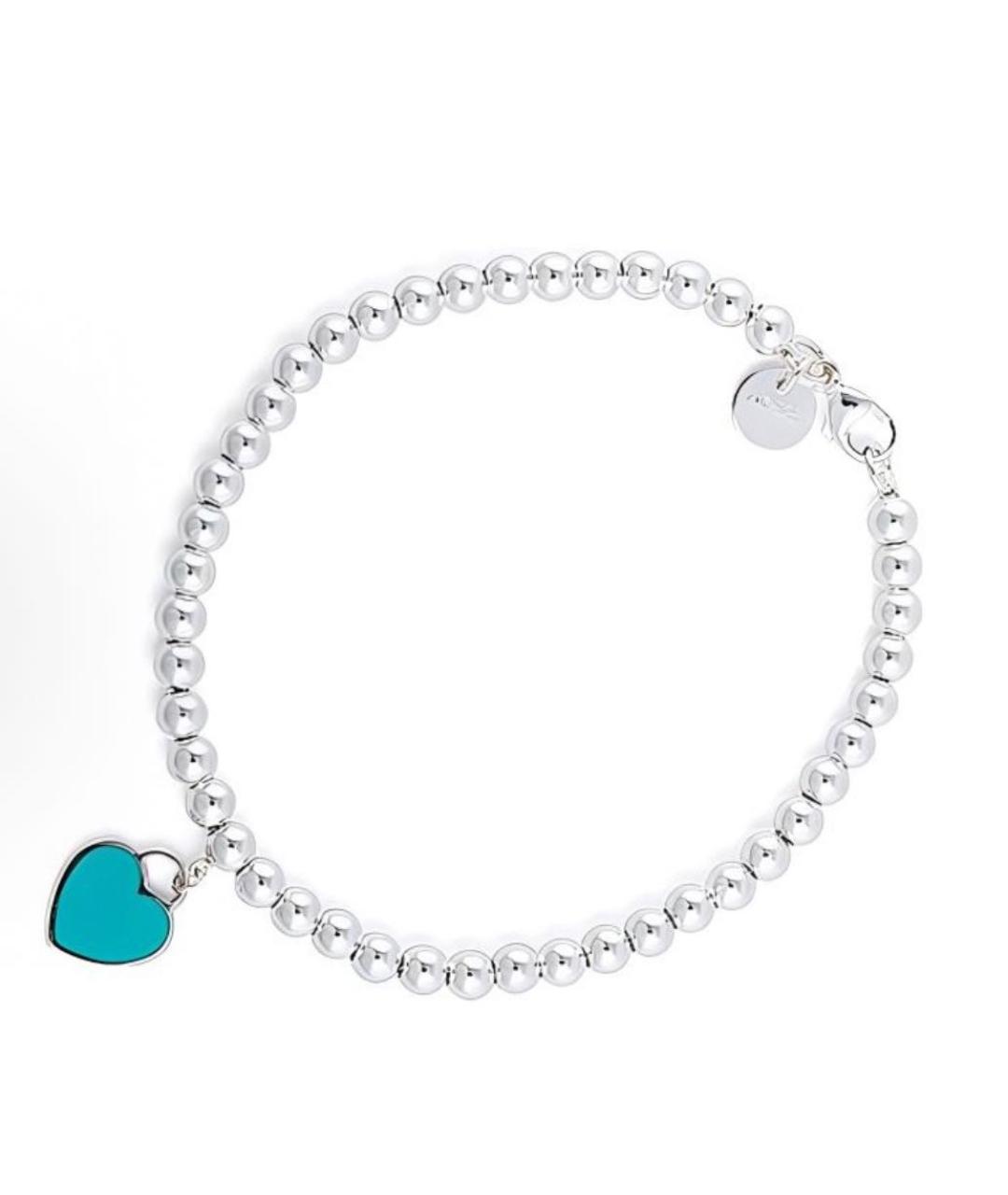 TIFFANY&CO Серебрянный серебряный браслет, фото 4