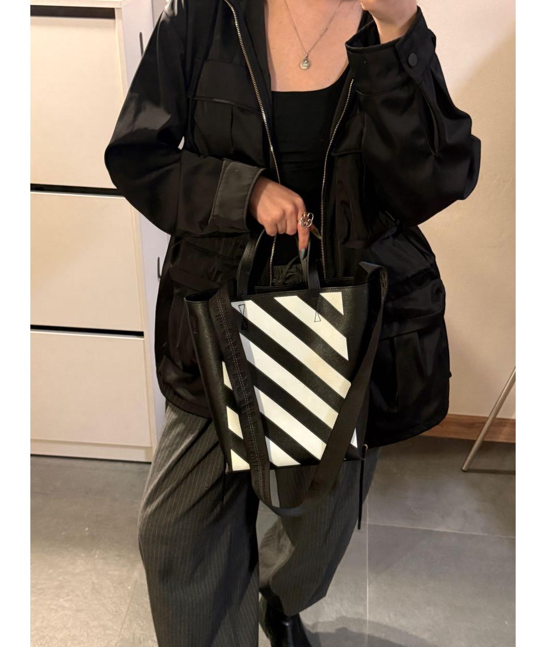 OFF-WHITE Мульти кожаная сумка через плечо, фото 4