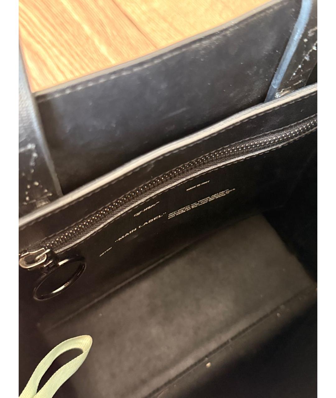 OFF-WHITE Мульти кожаная сумка через плечо, фото 3