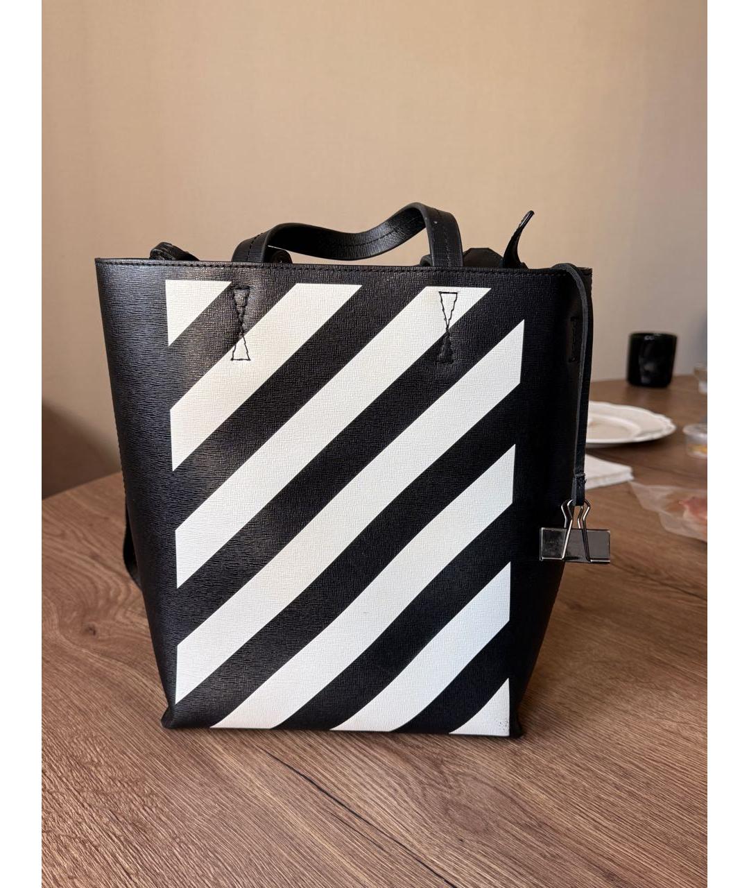 OFF-WHITE Мульти кожаная сумка через плечо, фото 5