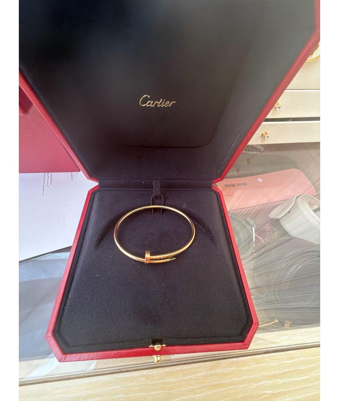 CARTIER Золотой браслет из розового золота, фото 5