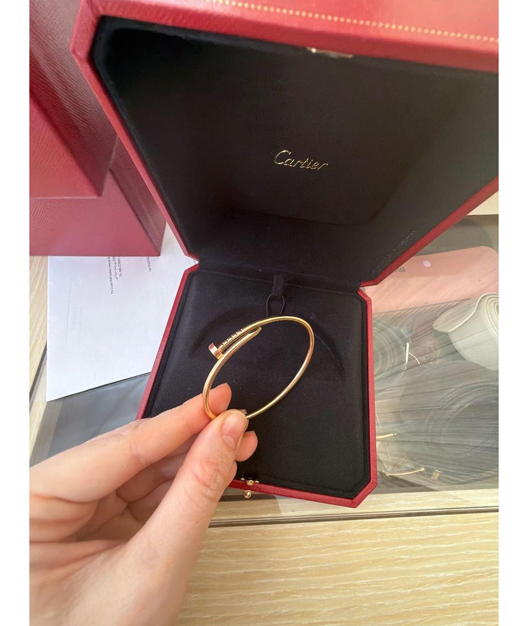 CARTIER Золотой браслет из розового золота, фото 3