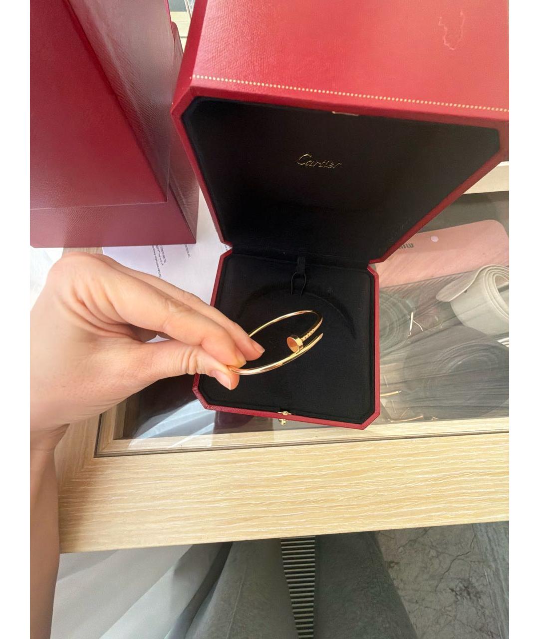 CARTIER Золотой браслет из розового золота, фото 2