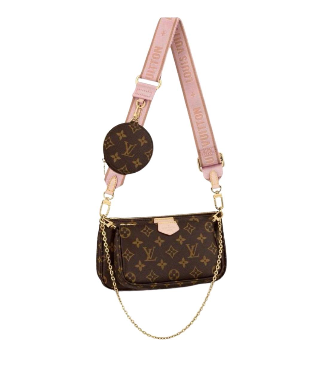 LOUIS VUITTON Коричневая сумка через плечо, фото 1