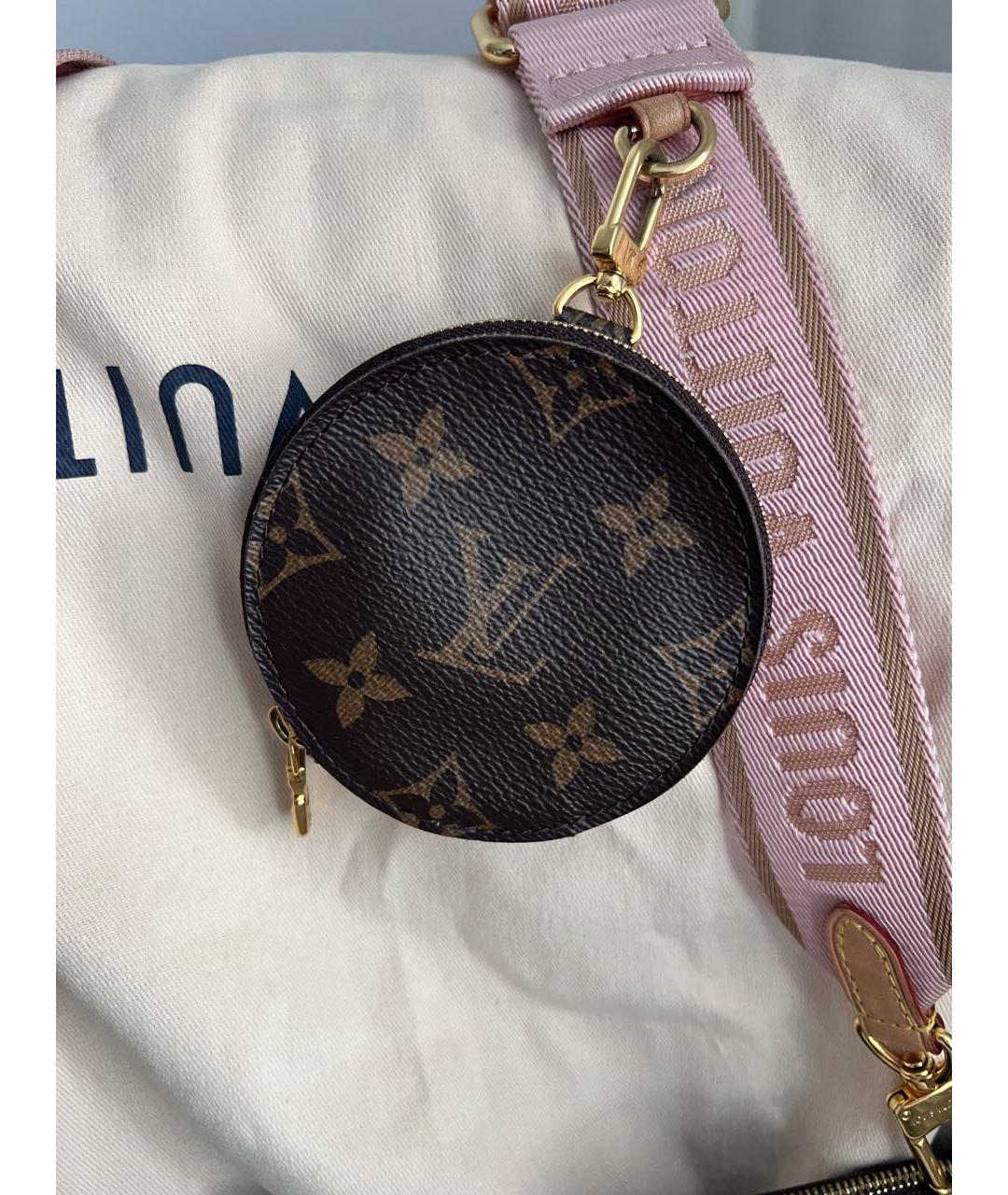 LOUIS VUITTON Коричневая сумка через плечо, фото 4