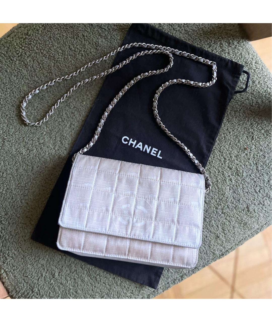 CHANEL Бежевая сумка через плечо, фото 2