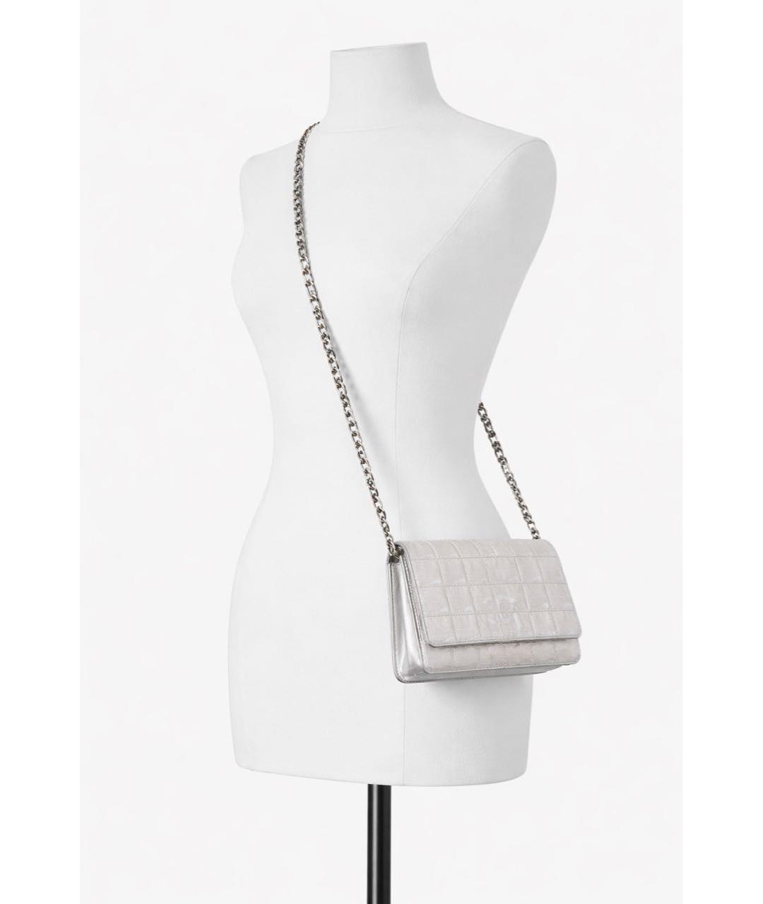 CHANEL Бежевая сумка через плечо, фото 6