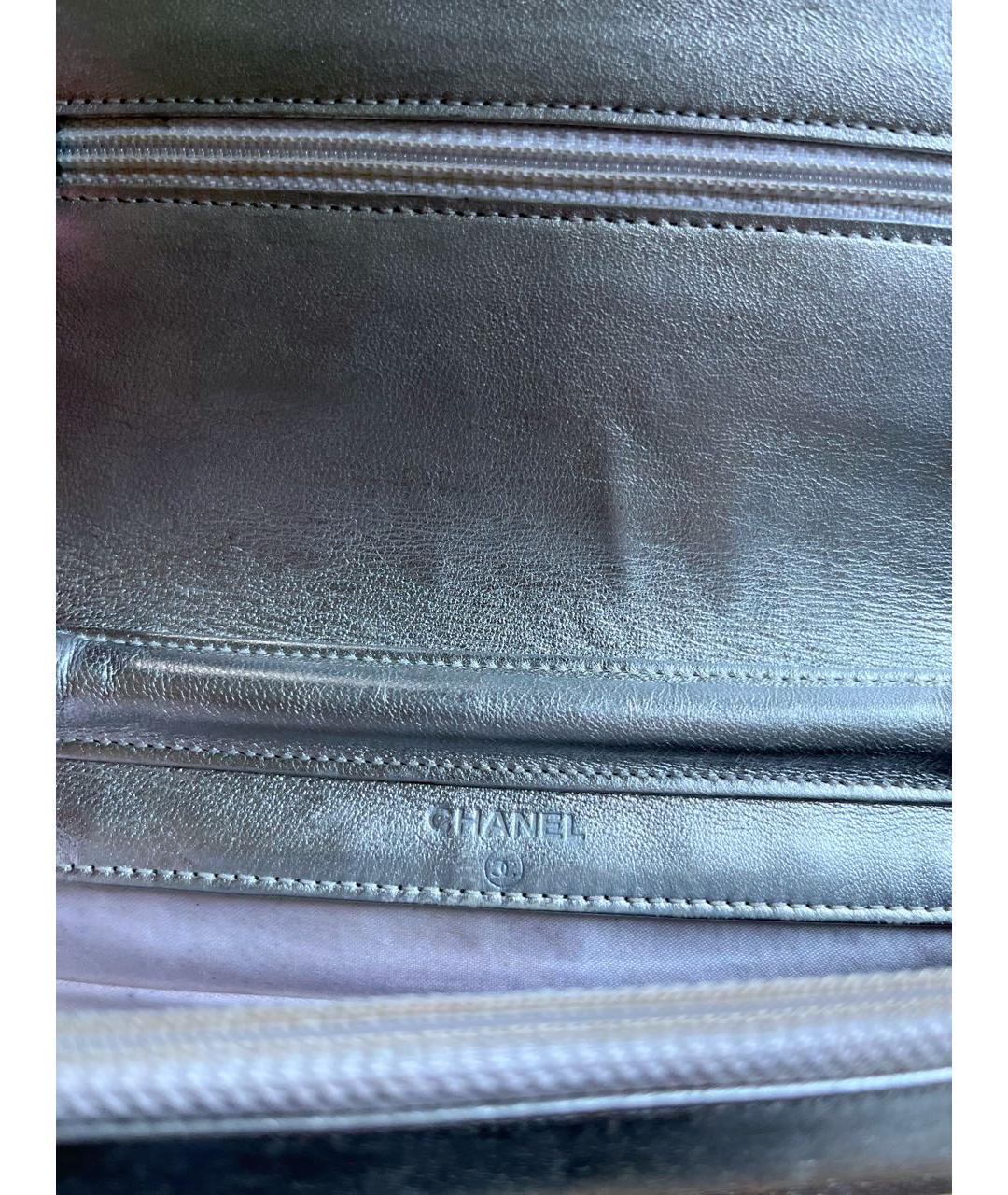 CHANEL Бежевая сумка через плечо, фото 5