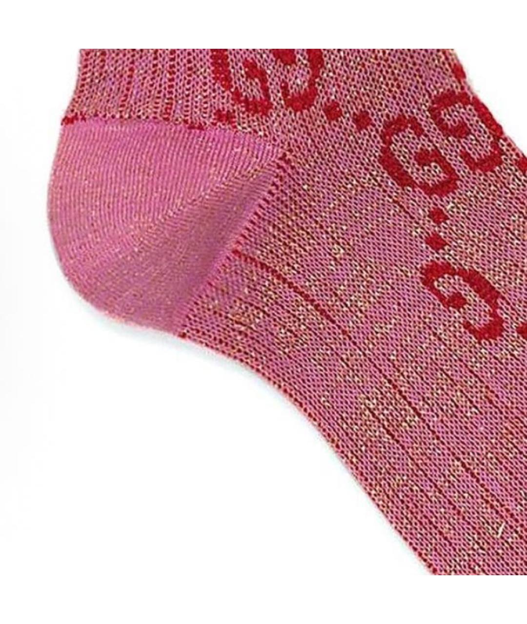 GUCCI Розовые носки, чулки и колготы, фото 4