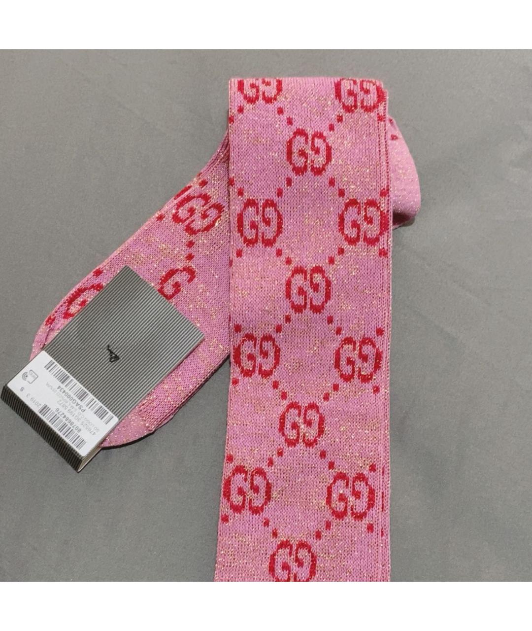 GUCCI Розовые носки, чулки и колготы, фото 5