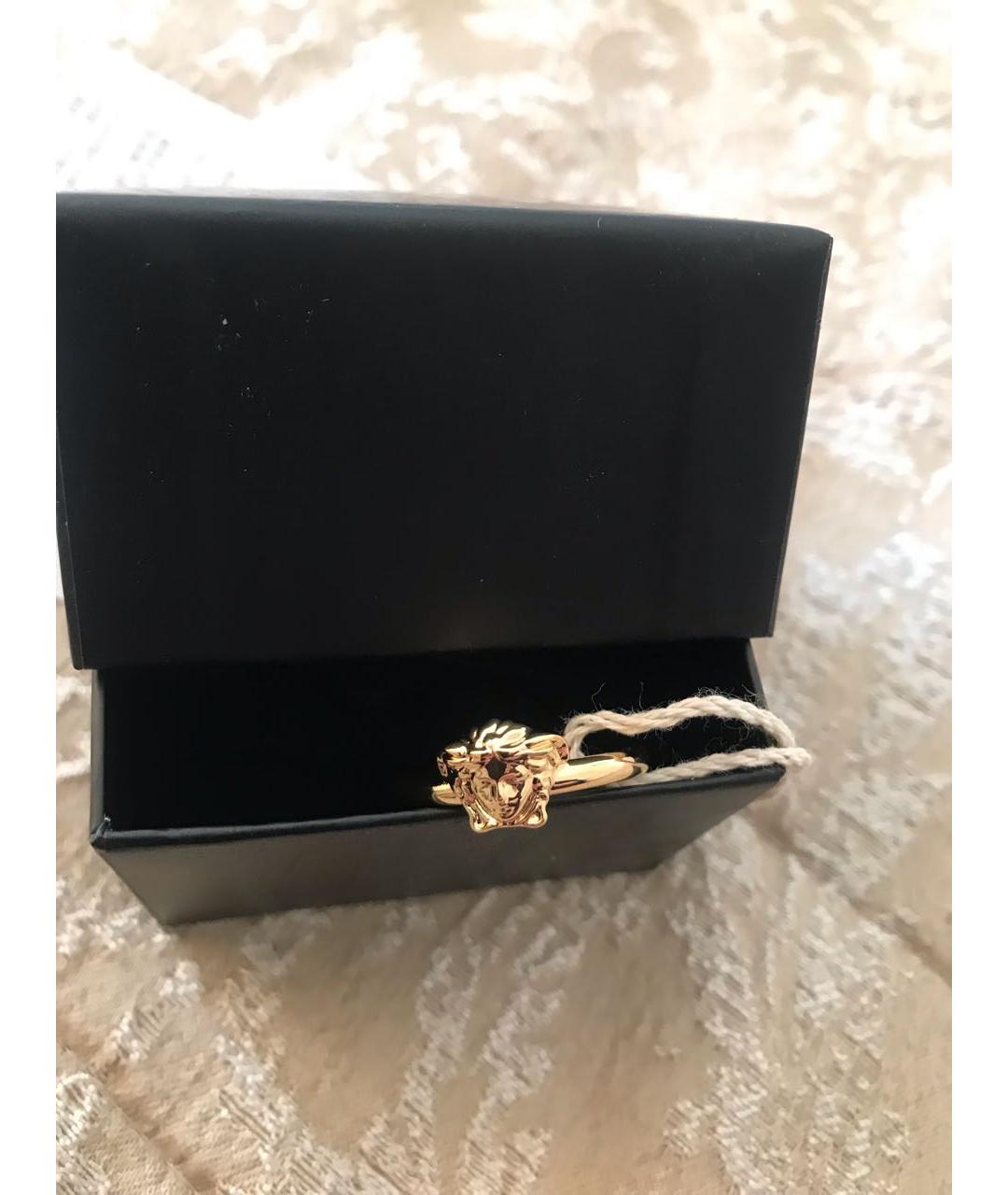 VERSACE Золотое металлическое кольцо, фото 2