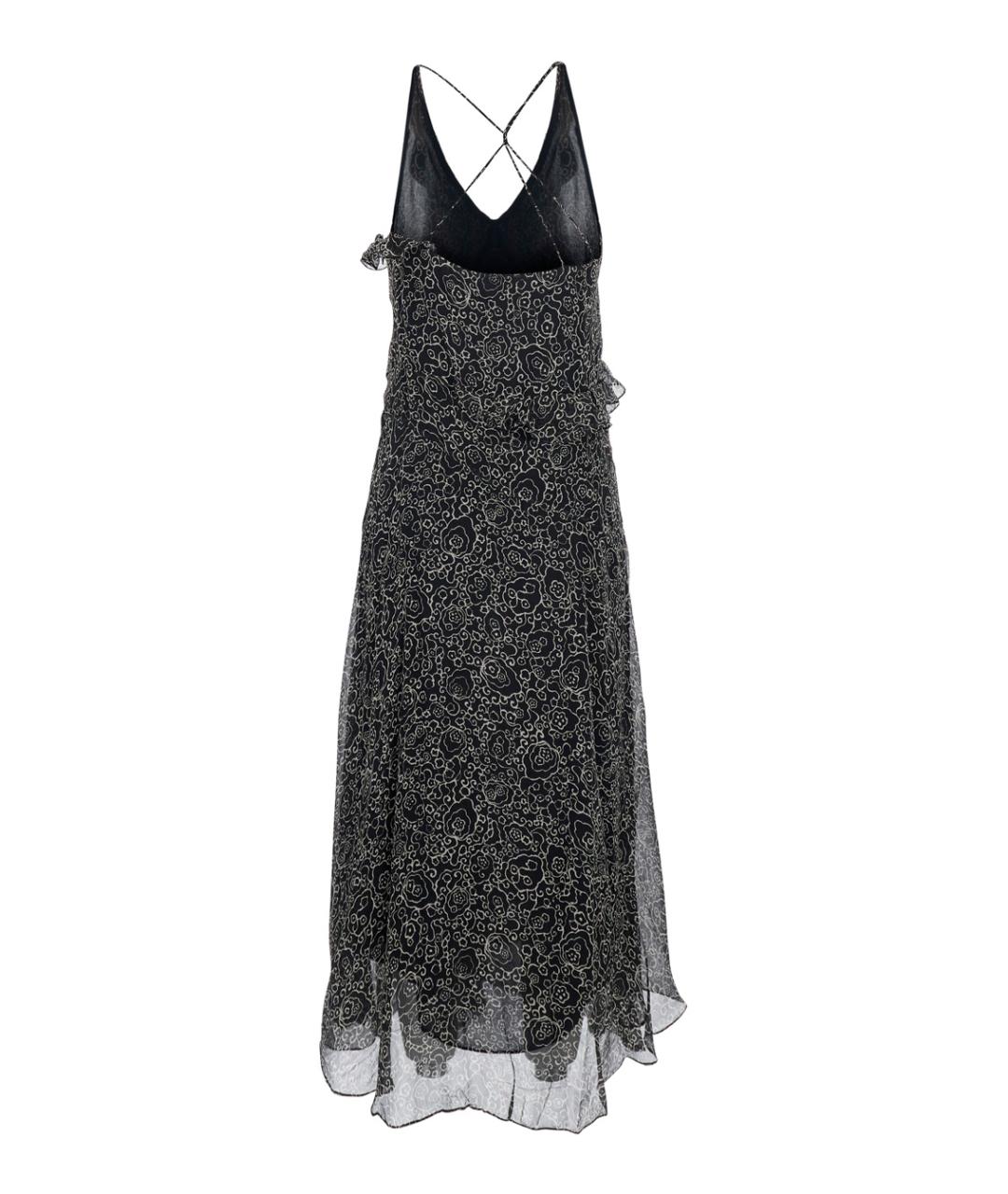 ISABEL MARANT Черное вискозное повседневное платье, фото 2