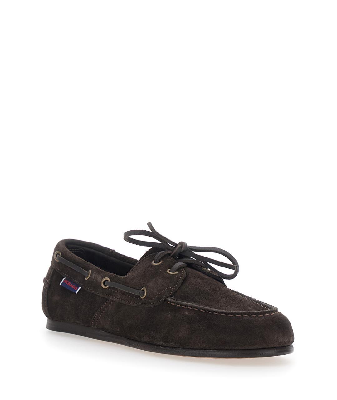 SEBAGO Коричневые кожаные лоферы, фото 2