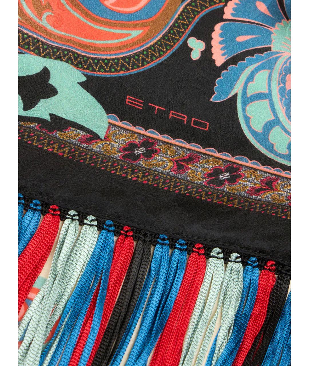 ETRO Мульти шелковый шарф, фото 3