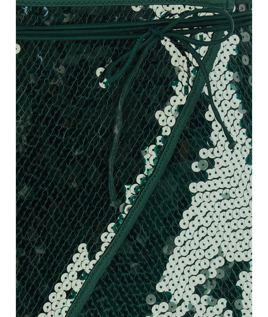 OSEREE Зеленая юбка мини, фото 3