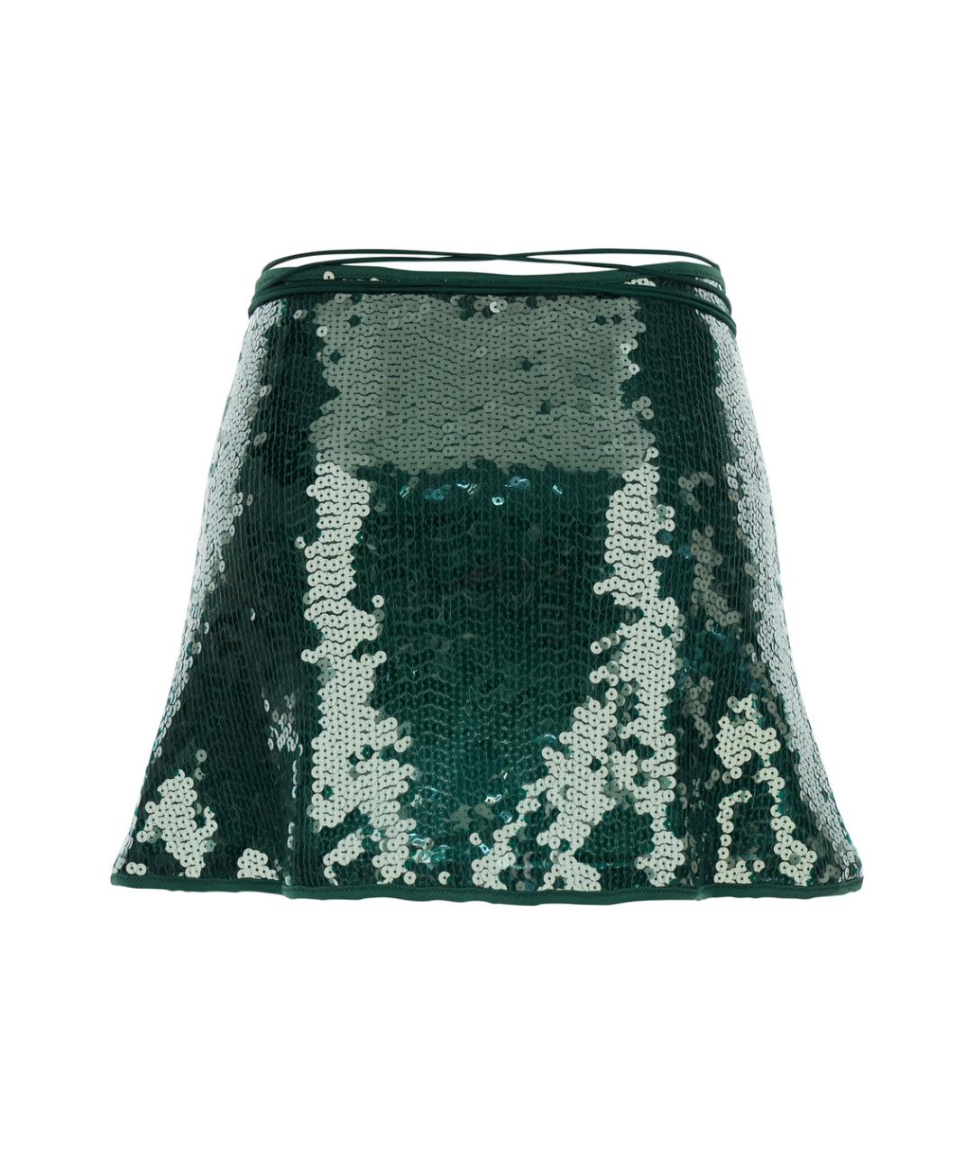 OSEREE Зеленая юбка мини, фото 2