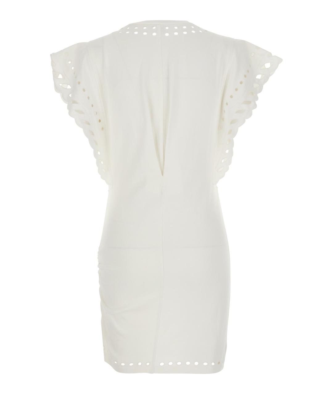 ISABEL MARANT Бежевая хлопковая футболка, фото 2