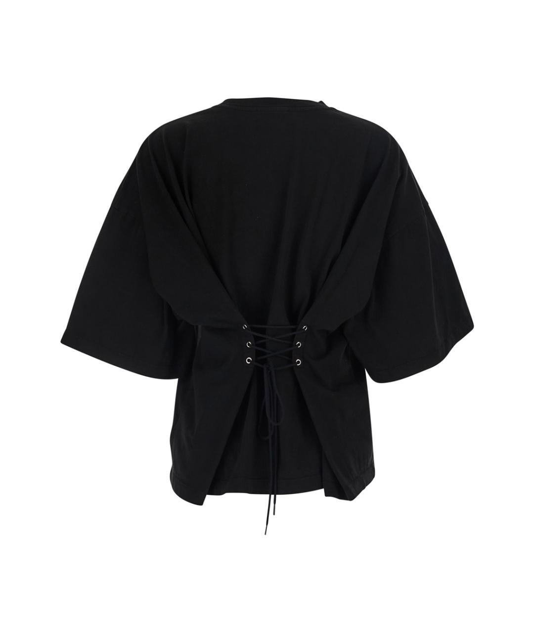 AGOLDE Черная хлопковая футболка, фото 2