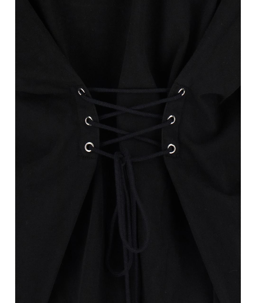 AGOLDE Черная хлопковая футболка, фото 3